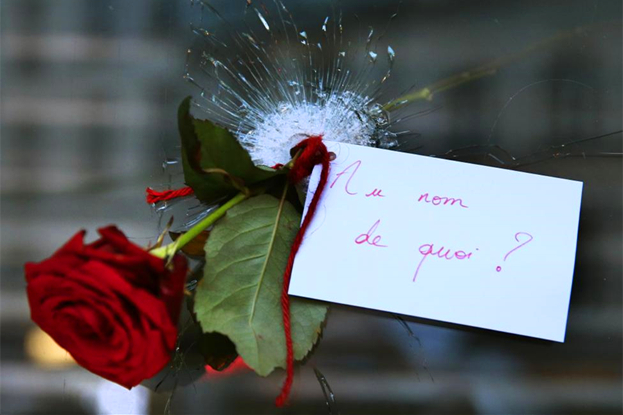 Paris attacks: Prayers, tears and candles