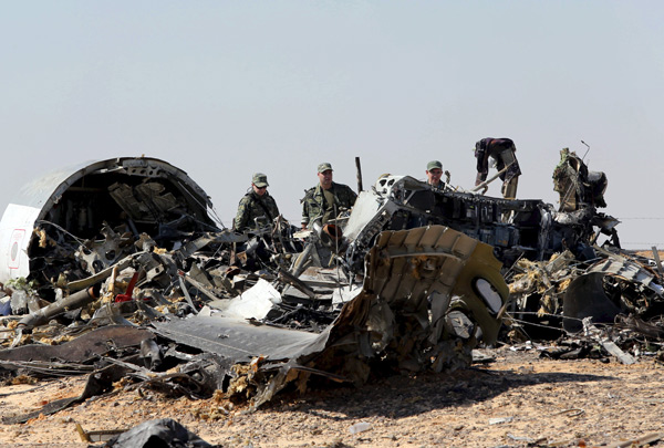 Russia says bomb did down Airbus A321 plane