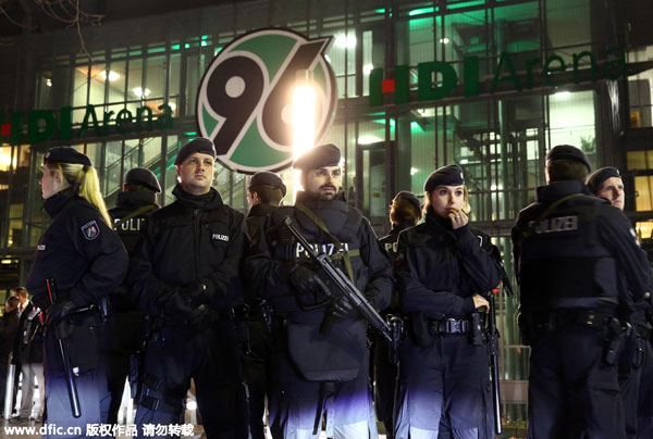 Germany game against Netherlands called off over bomb fears