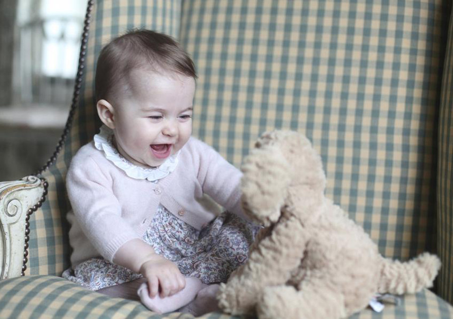 New photos of Britain's Princess Charlotte released
