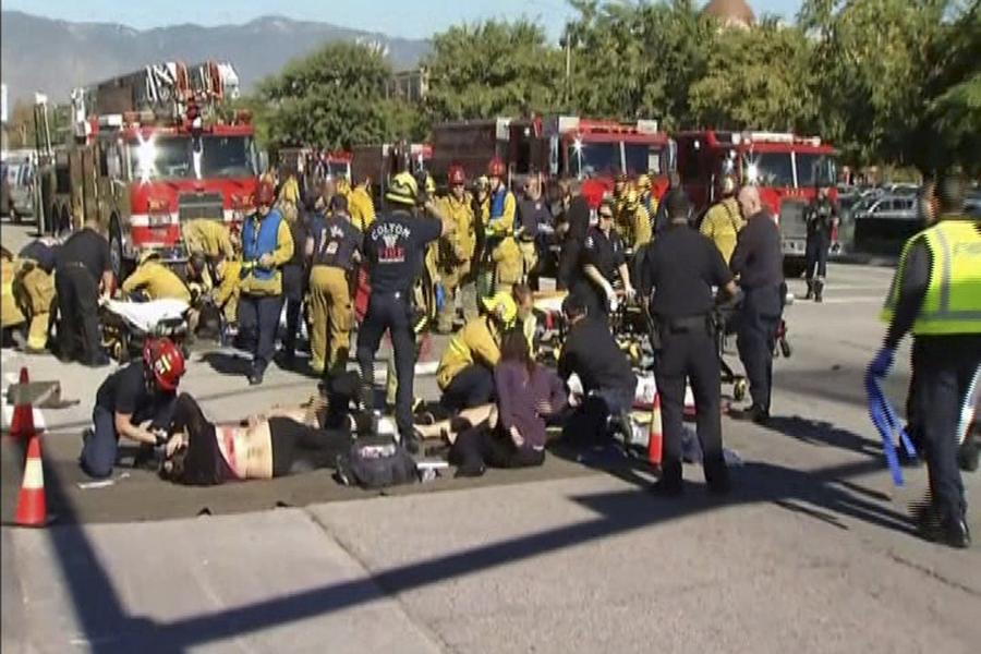 Fourteen killed after Calif. shooting, one suspected killed by police
