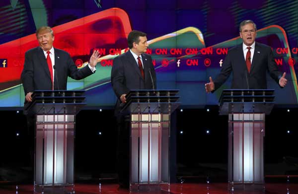 Jeb Bush calls Trump a 'chaos candidate'