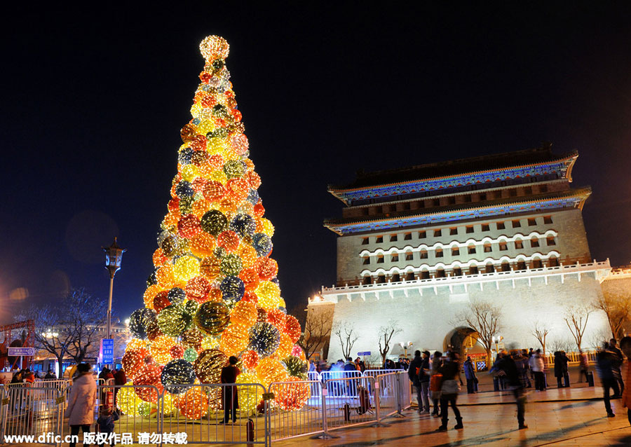 Whatever the shape or size of a tree, Merry Christmas!