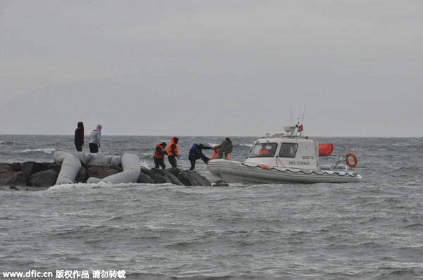 Bodies of 34 migrants found on Turkish coast