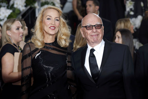 Rupert Murdoch, Jerry Hall announce engagement