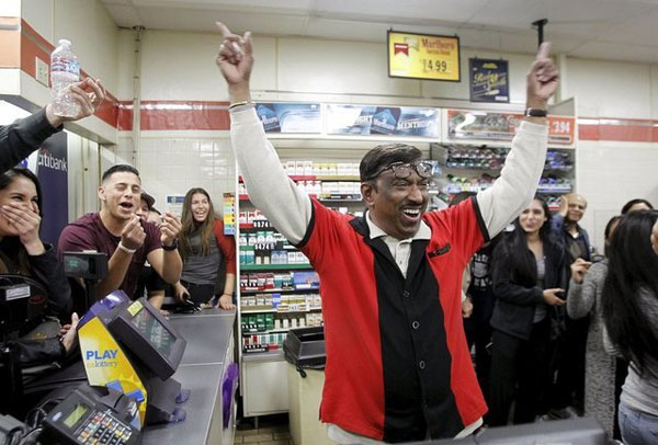 $1.6 b US Powerball jackpot to be split between three winning tickets