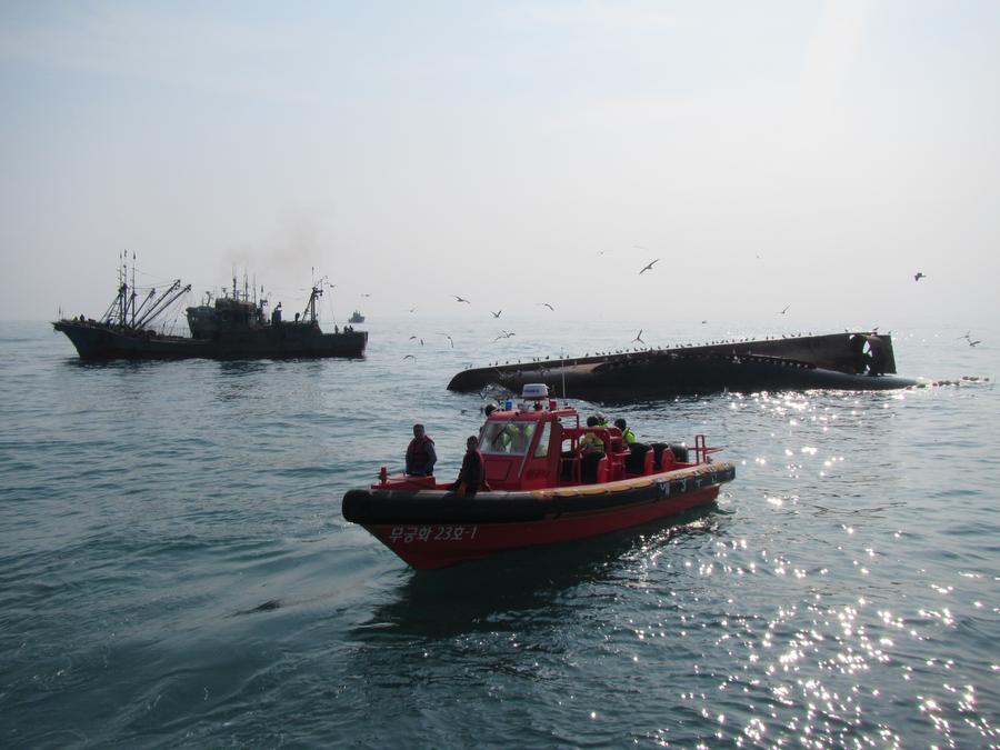 Chinese fishing boat capsizes off S. Korean island: Yonhap