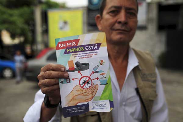 O estimates up to 4 mln infected by Zika virus in