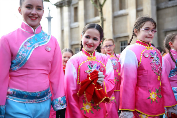 London marks Chinese New Year with biggest party outside Asia