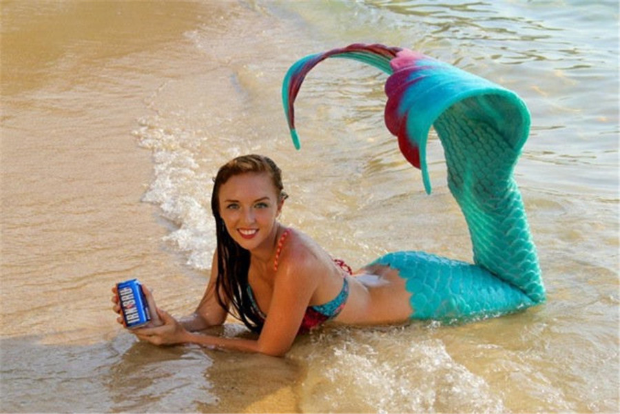Meet Melanie, the real-life mermaid