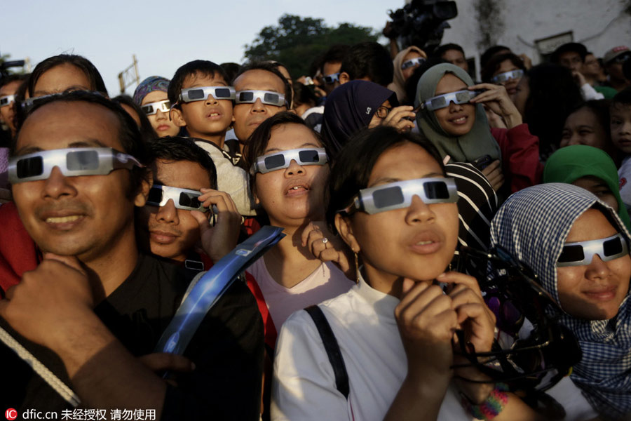 heast Asia experiences rare total solar eclipse[