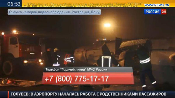 Plane crashes in Russia, 62 die