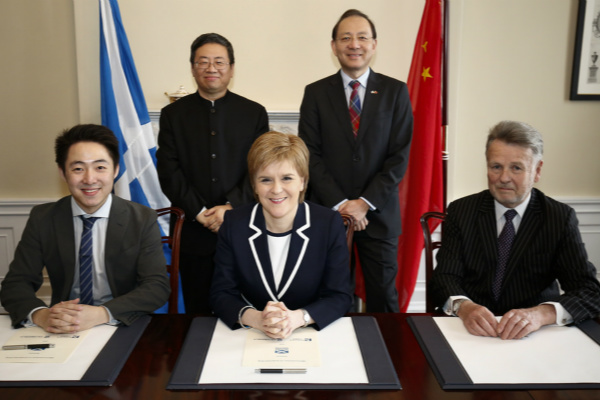 Scotland to team up with SinoFortone on infrastructure projects