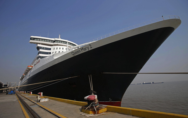 Cunard cruise line enters the Chinese market