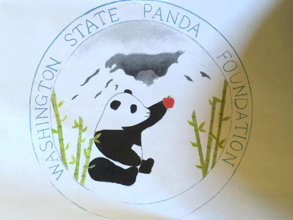 Students design logos for panda foundation