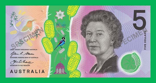 Aussie new 'vomit' colored five dollar bill faces criticism
