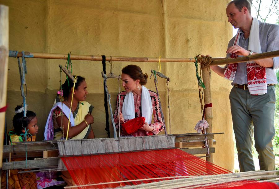 Prince William and Kate visit India's wildlife hotspot Kaziranga