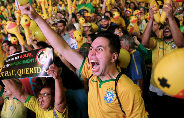 Brazil in upheaval after Rousseff impeachment vote