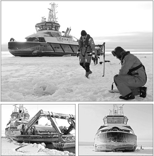 Oil spill tests on ice prove Arctic quests risky