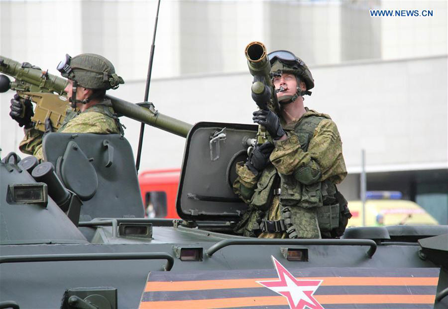 Victory Day parade held in Russia's Vladivostok