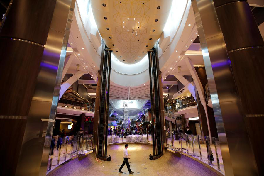 Biggest cruise ship handed over