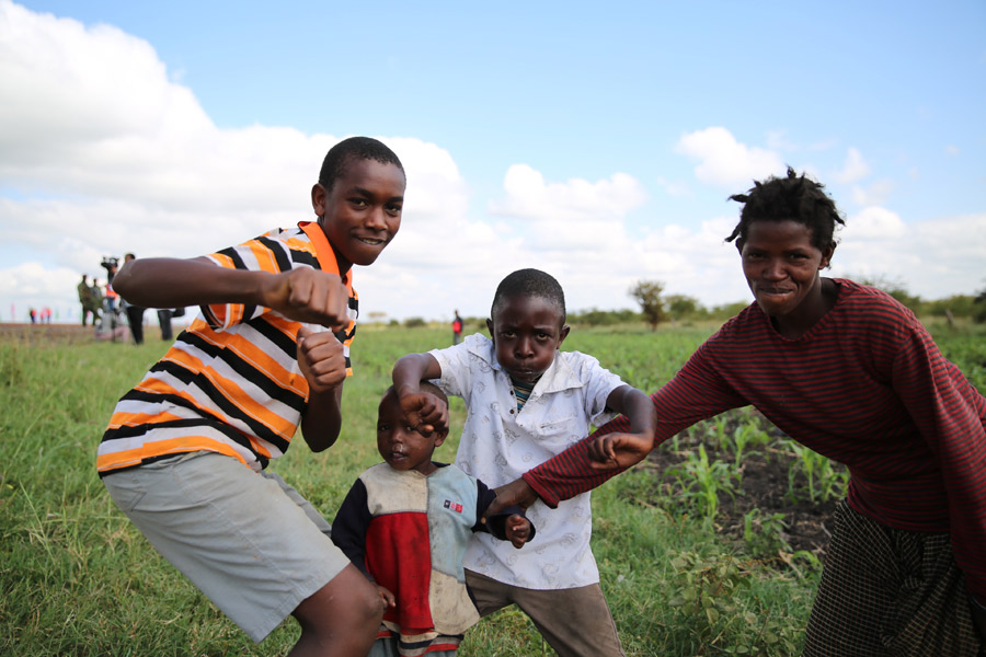 Kids in Africa show Chinese kung fu[7]- Chinadaily.com.cn