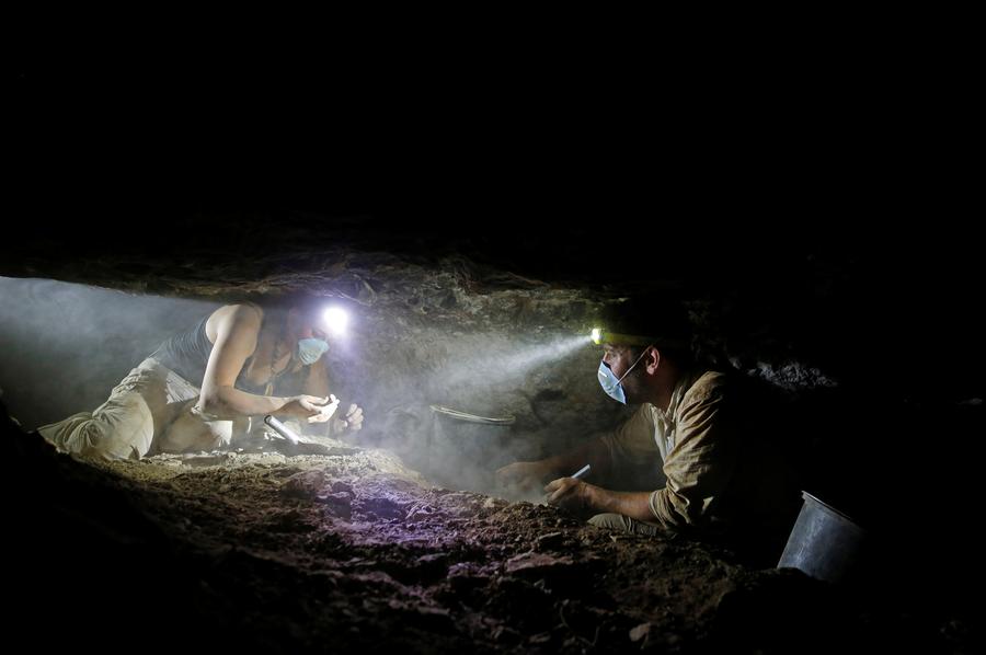 Searching for remains of Dead Sea Scrolls