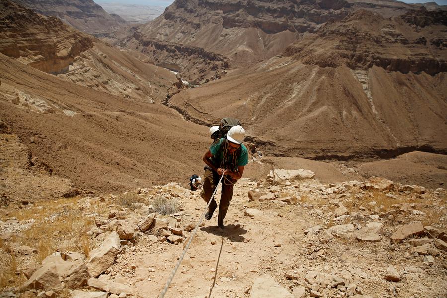 Searching for remains of Dead Sea Scrolls