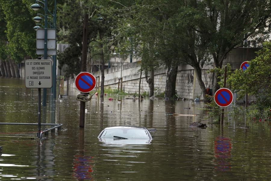 At least two dead as heavy flood wreaks havoc in France