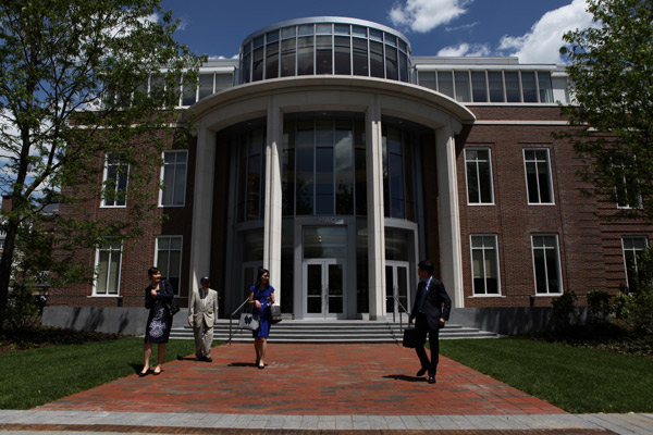 Harvard names first building after a woman