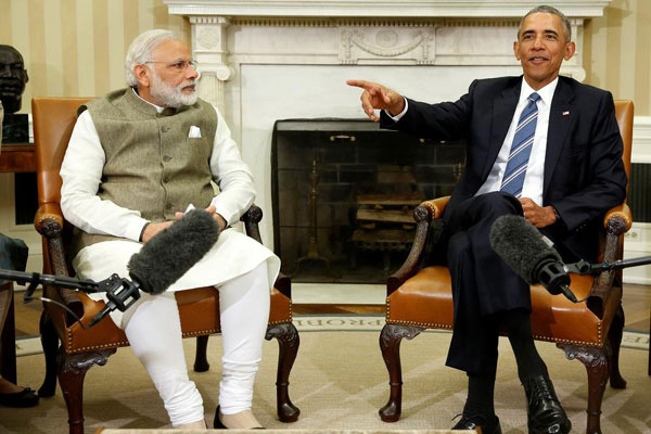US, India leaders discuss climate change, nuclear energy