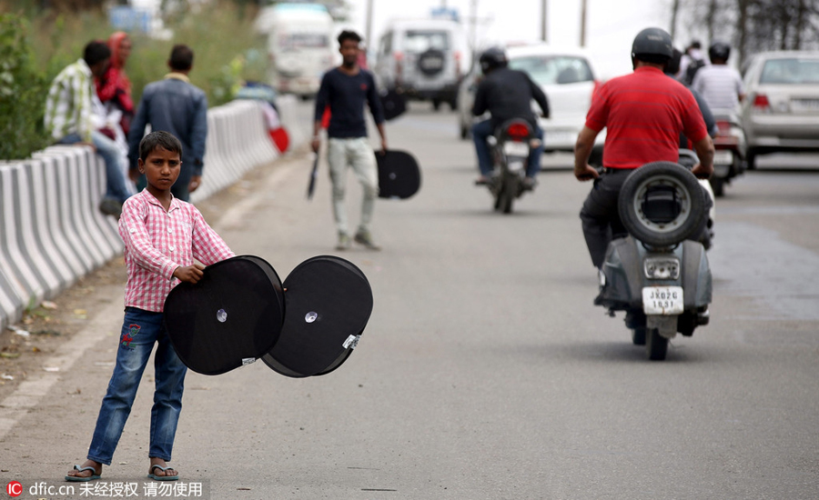 Carrying bricks to selling carrots: Life of child laborers