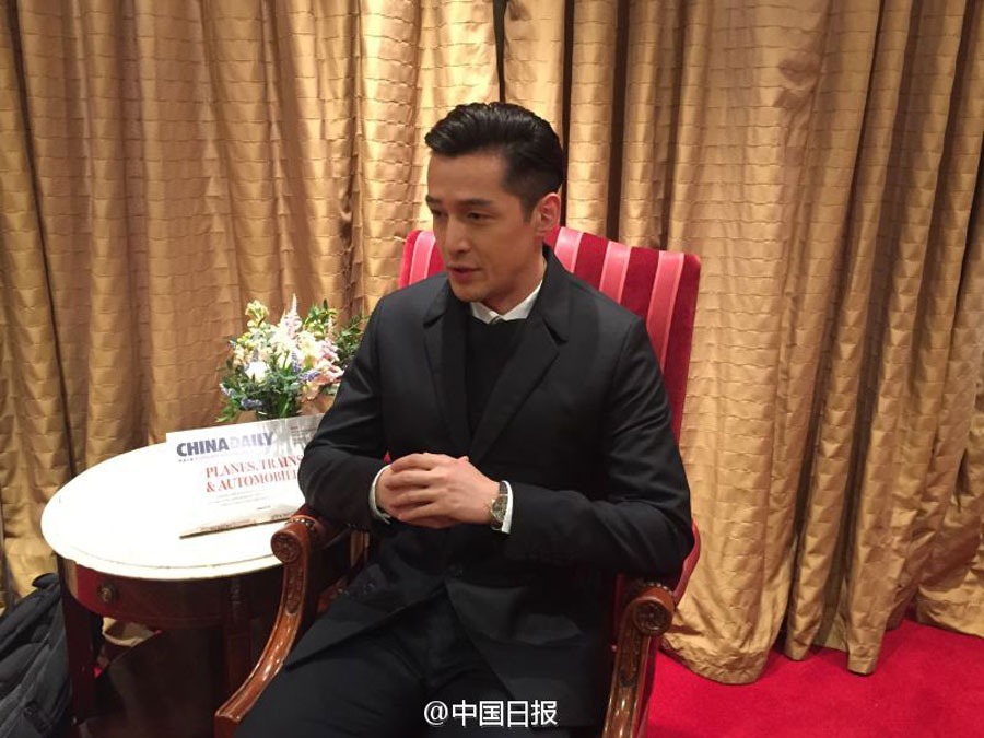 Actor Hu Ge takes Shanghai to the world