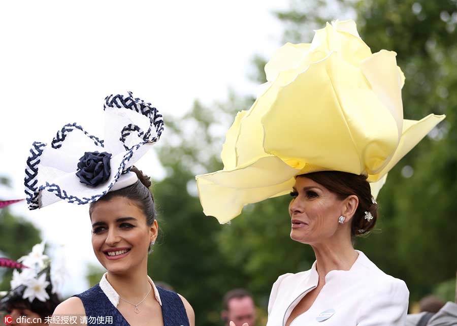 Fair ladies at Royal Ascot