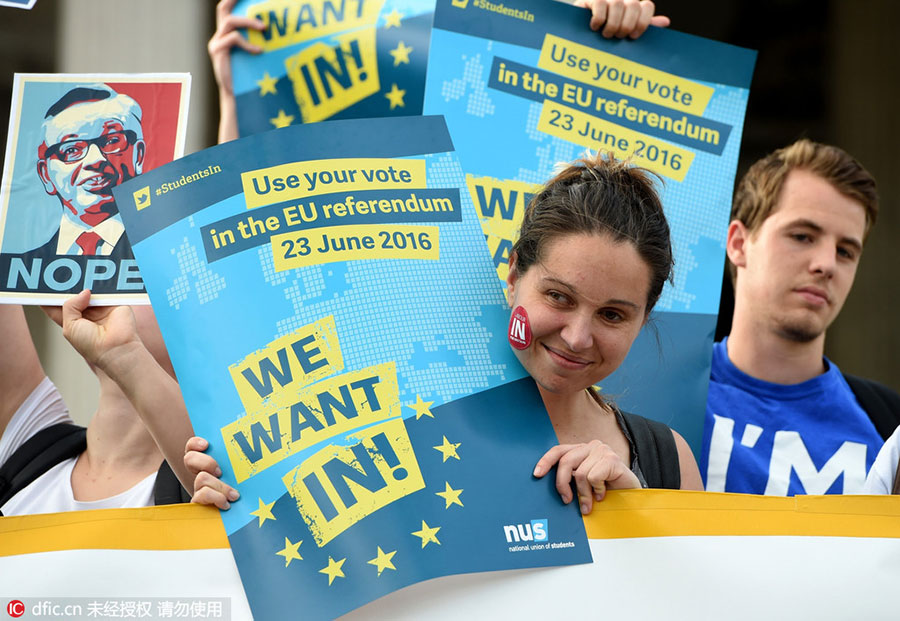 In pictures: Countdown to Brexit referendum