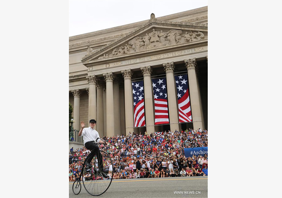 Independence Day parade held in Washington D.C.