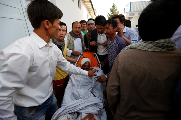 Kabul protest explosion's death toll climbs to 61: official