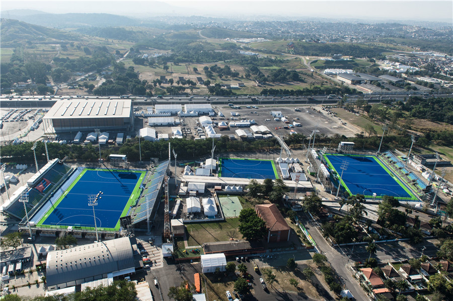 In pictures: Aerial images of Rio's Olympic venues