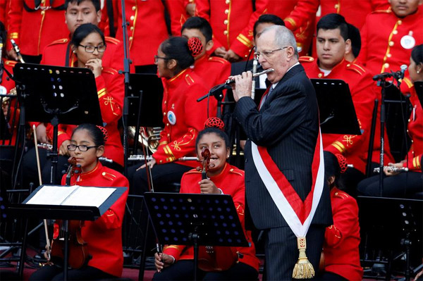 Peru's new president outlines ambitious vision in inauguration speech