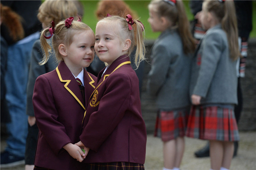 Fifteen sets of twins from same area prepare for school