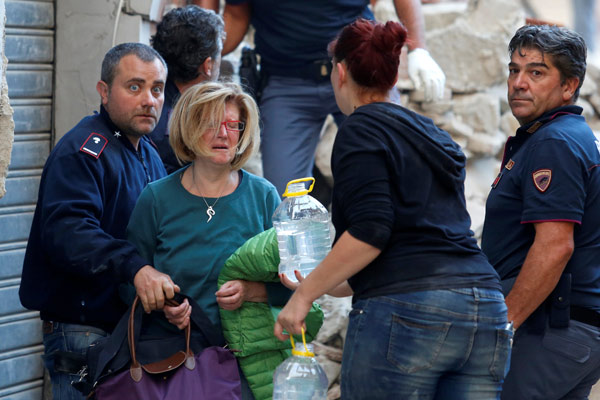 At least 73 killed after strong quake strikes Italy, topples buildings