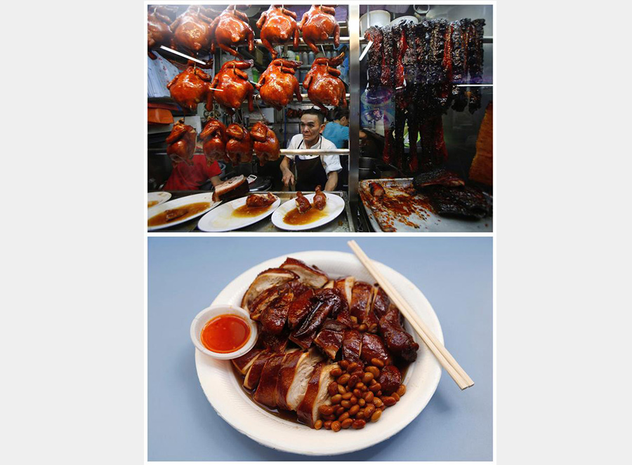 Photos: Eating street in Singapore