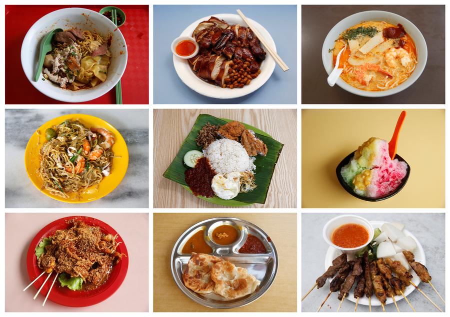 Photos: Eating street in Singapore