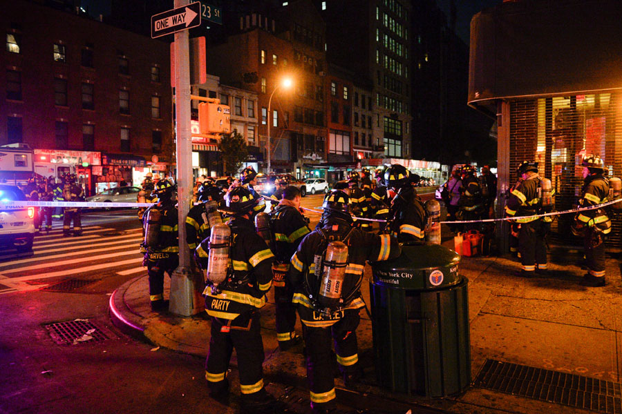 Images: Explosion rocks Chelsea in New York City