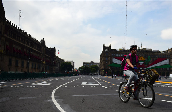 Car-crazy Mexico City celebrates World Carfree Day