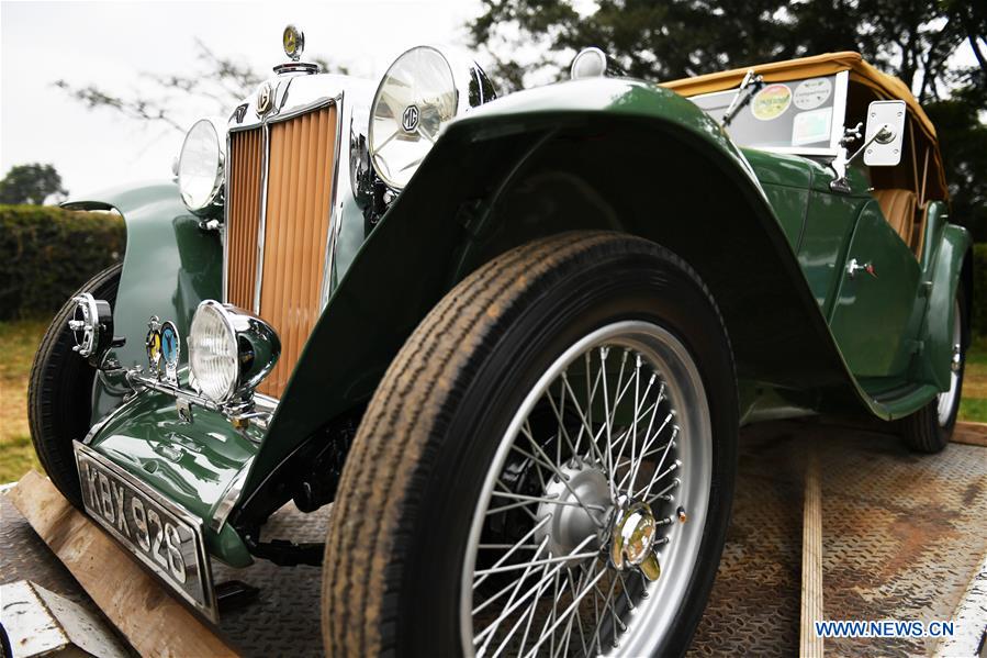 46th Africa Concours d'Elegence shows vintage cars in Nairobi