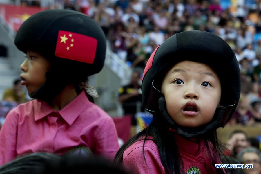 Chinese team attends 26th Tarragona Human Tower Competition in Spain