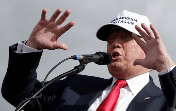 Republican voters frown on party establishment's criticism of Donald Trump