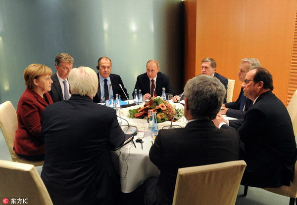 Normandy format group agrees on roadmap to peace solution in eastern Ukraine