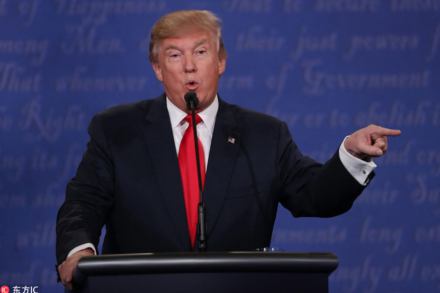 Trump refuses to say he will accept election results